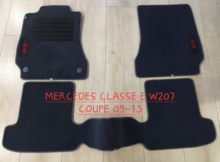 Gabarit MERCEDES CLASSE E W207 - Coupé